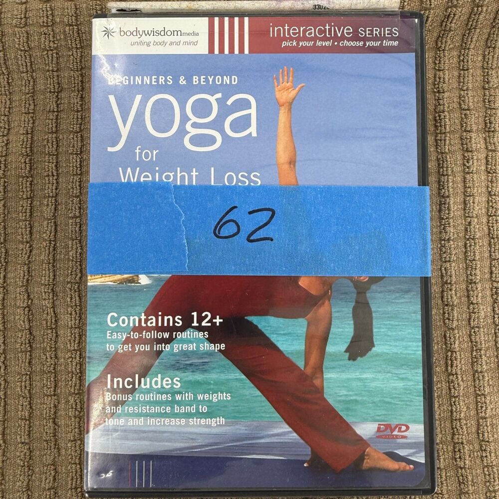 Yoga & Fitness DVD Lot Tamilee Webb + Weight Loss + Inflexible People - Picture 6 of 6